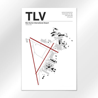 TLV Airport Diagram