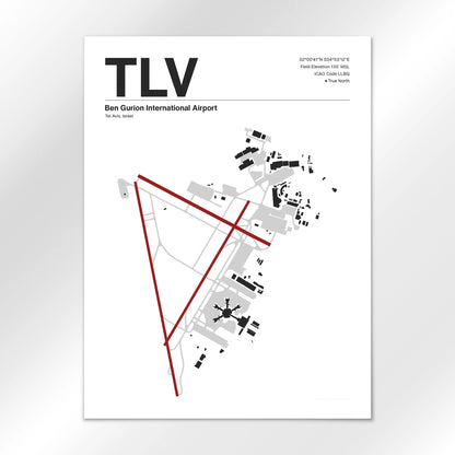 TLV Airport Diagram