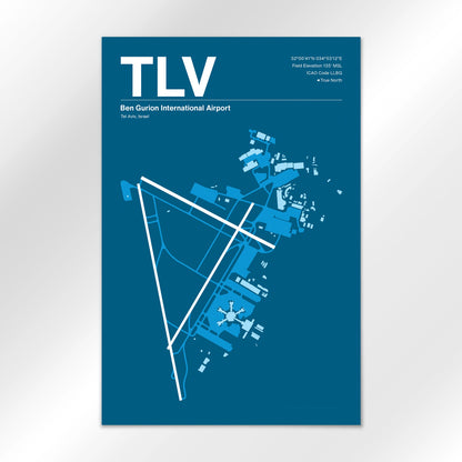 TLV Airport Diagram