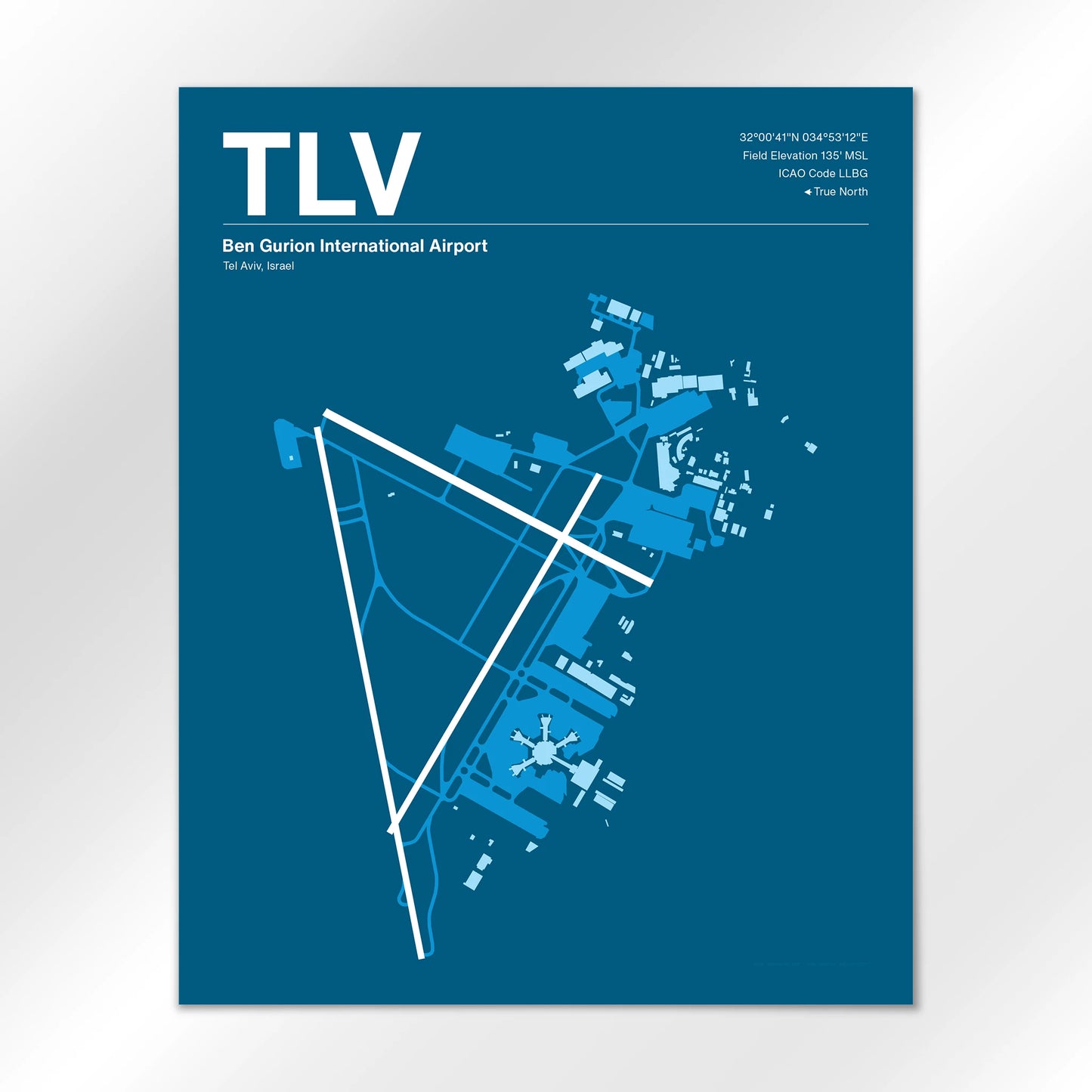 TLV Airport Diagram