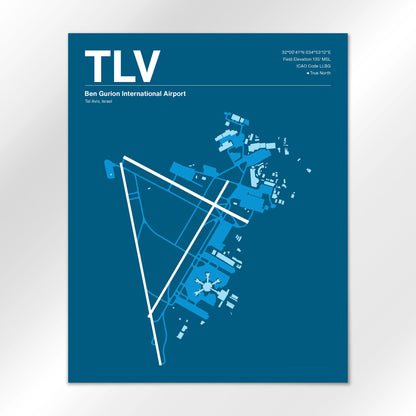 TLV Airport Diagram