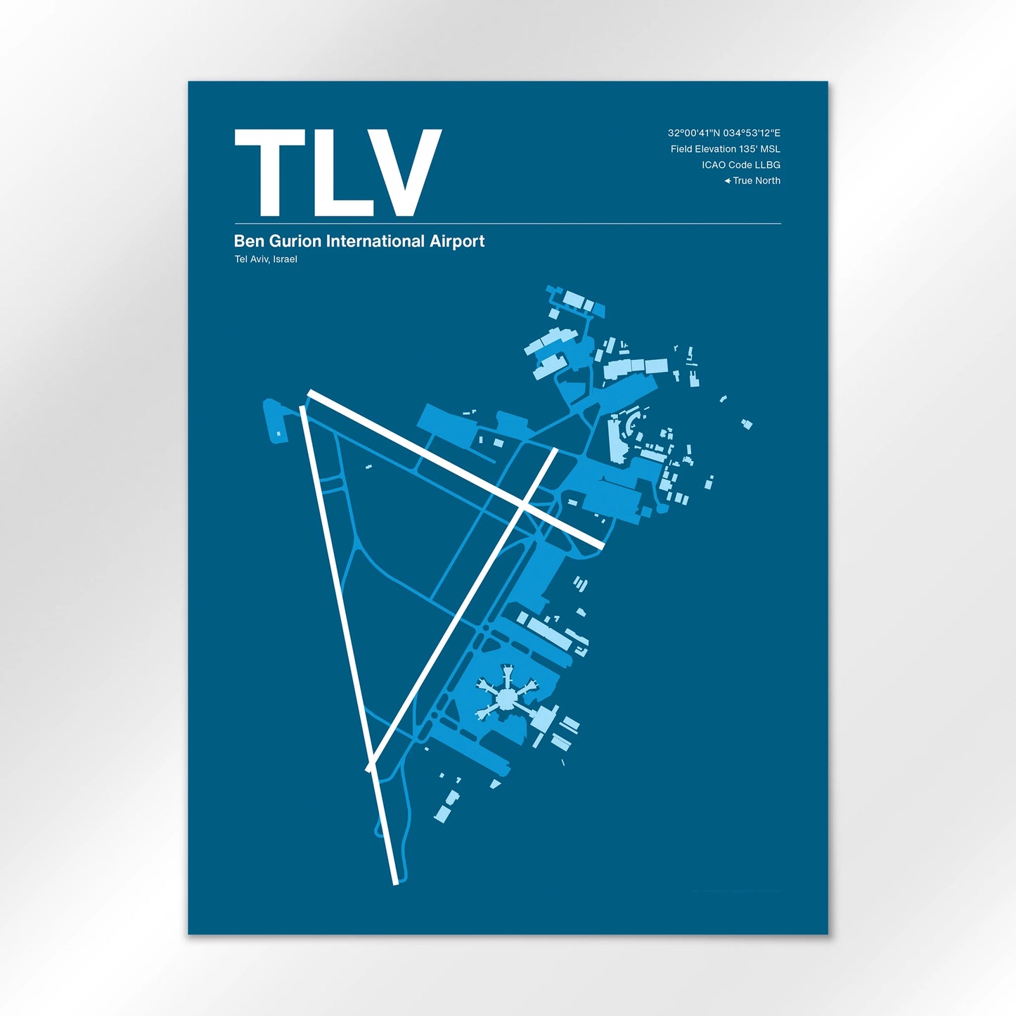 TLV Airport Diagram