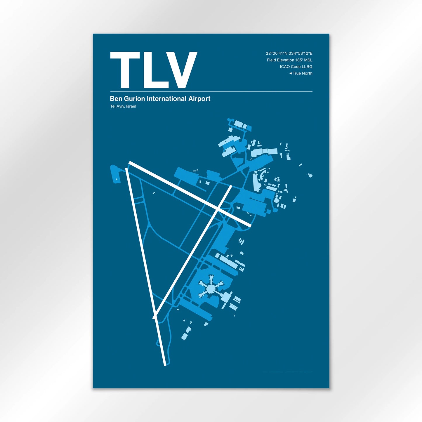 TLV Airport Diagram