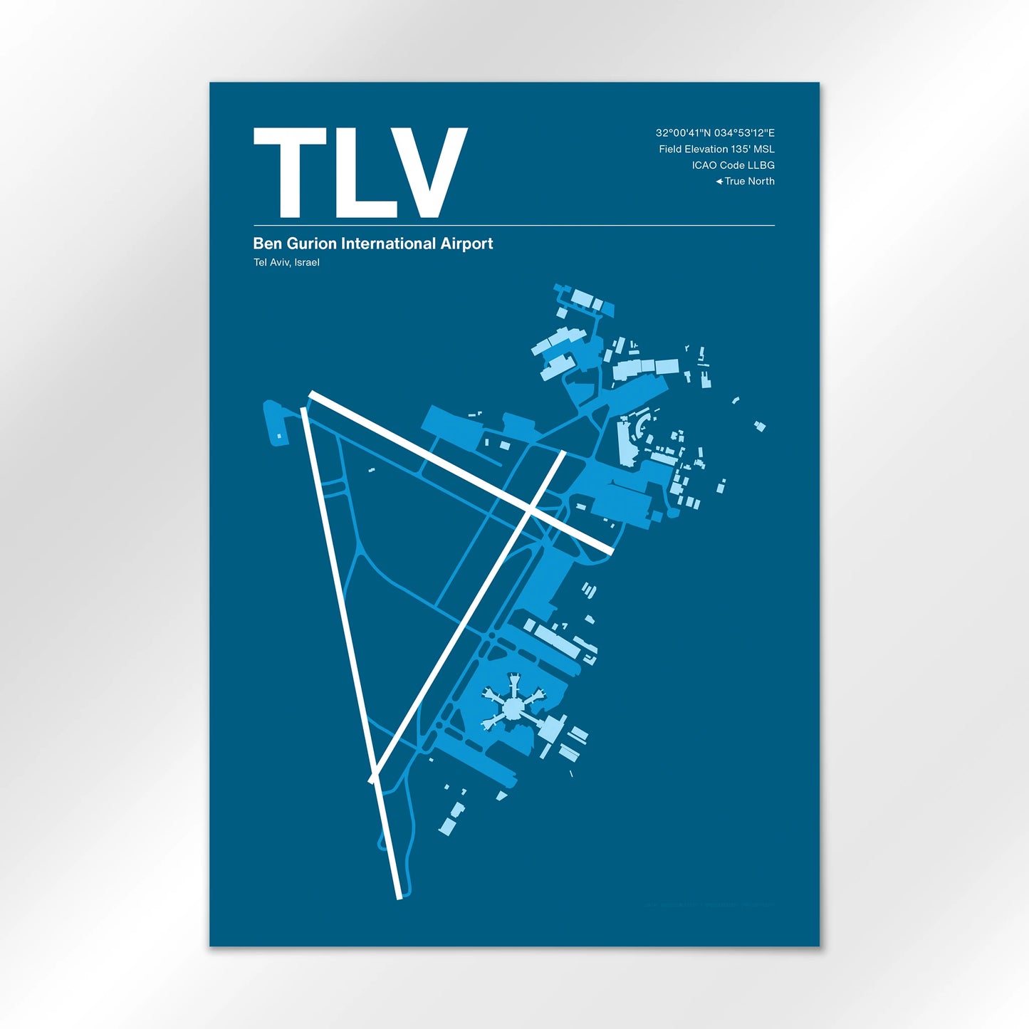 TLV Airport Diagram