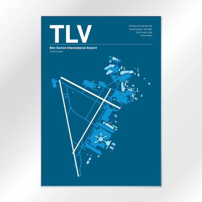 TLV Airport Diagram