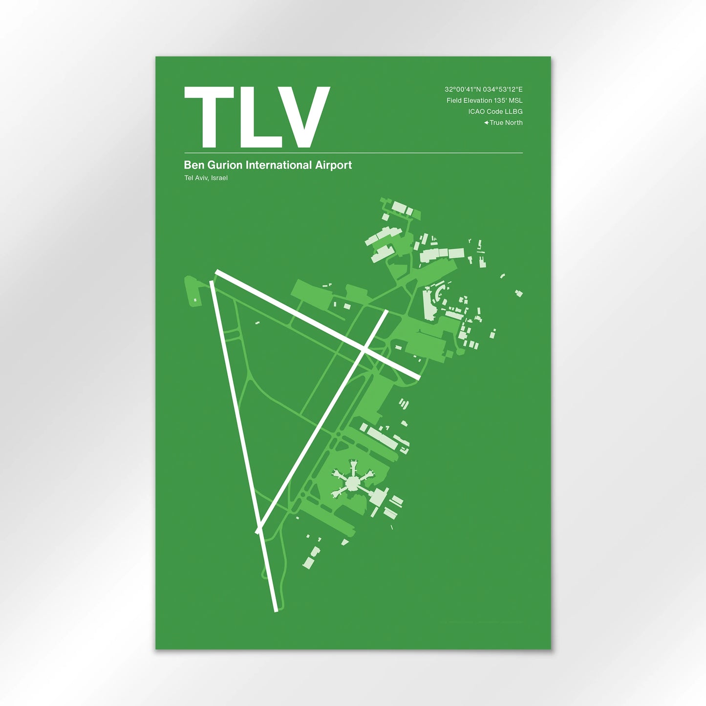 TLV Airport Diagram