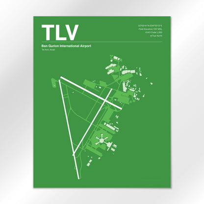 TLV Airport Diagram