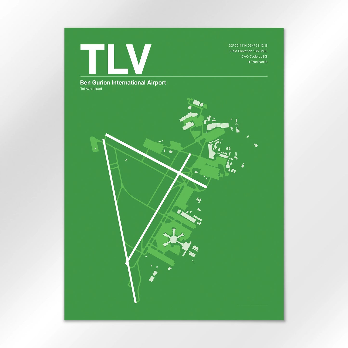 TLV Airport Diagram