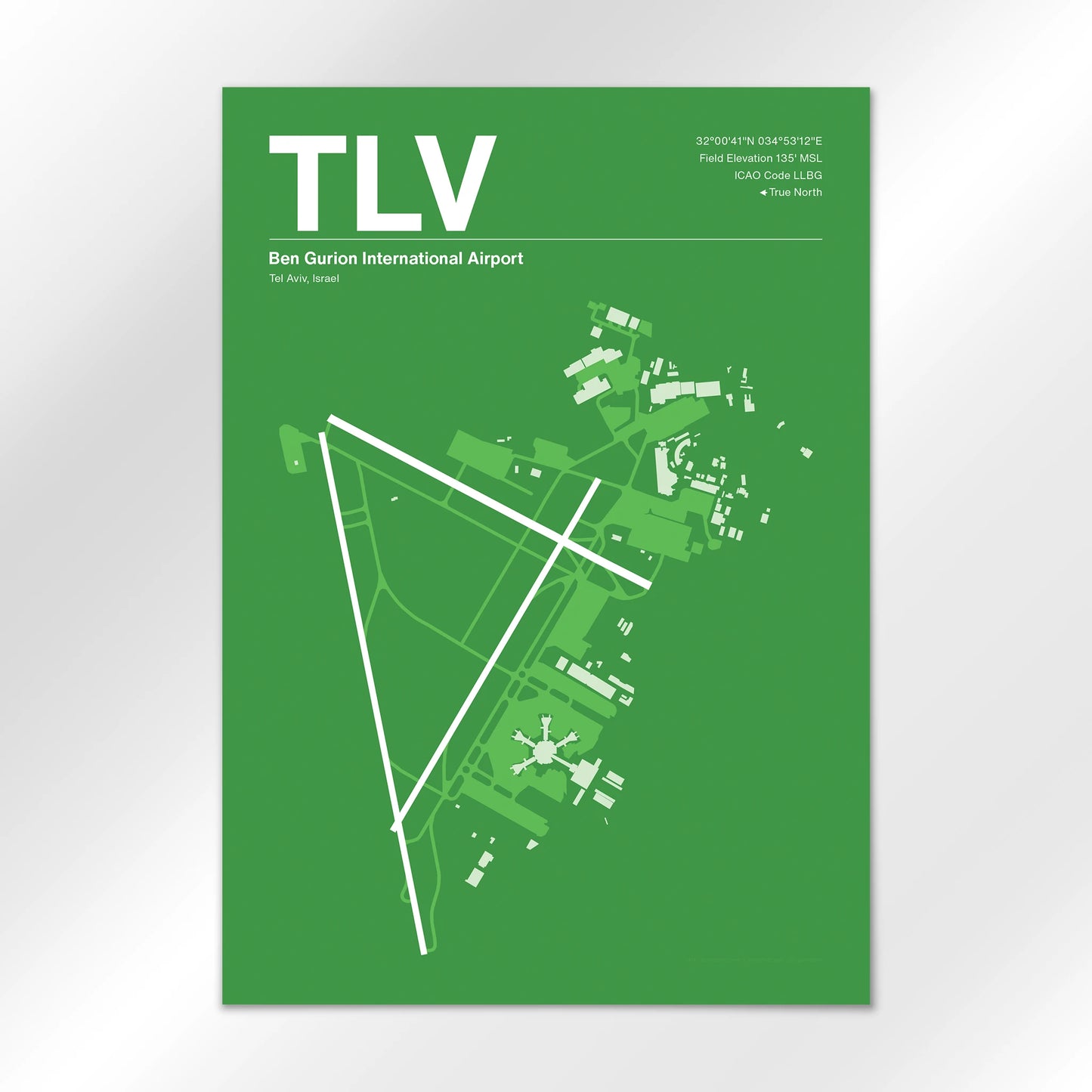 TLV Airport Diagram