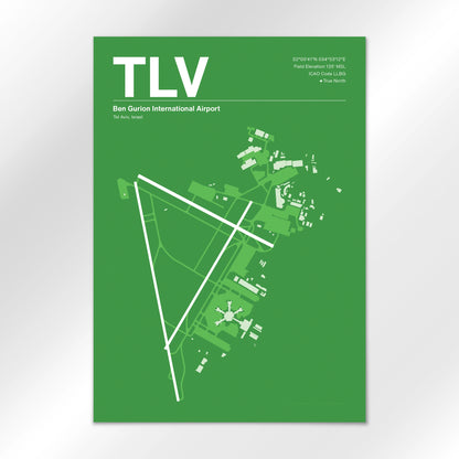 TLV Airport Diagram