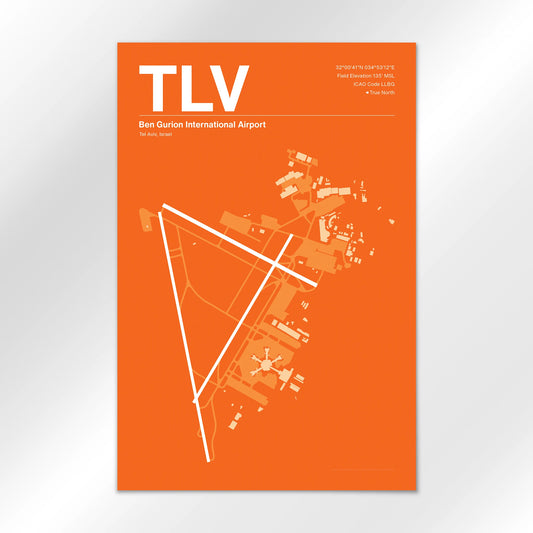 TLV Airport Diagram