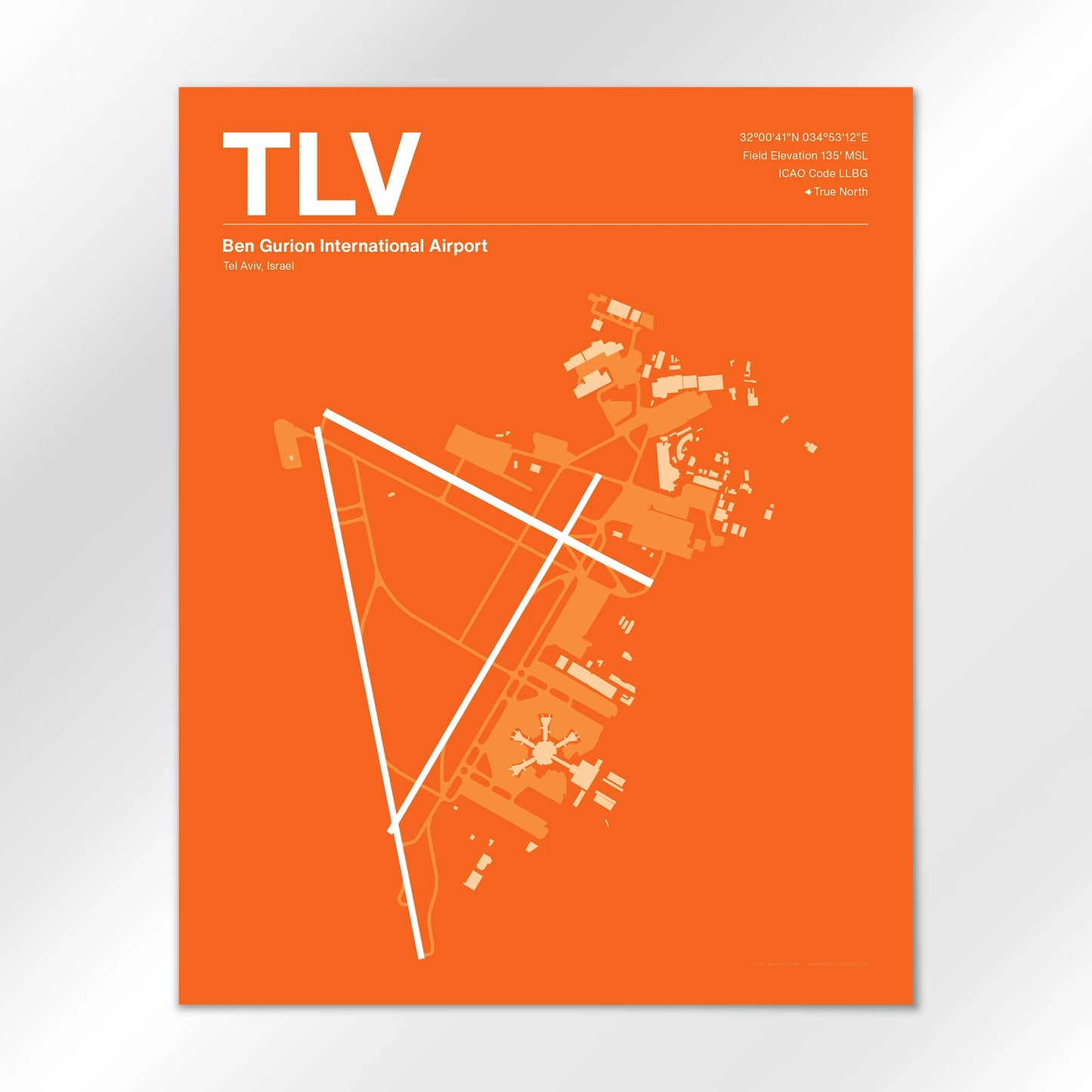 TLV Airport Diagram