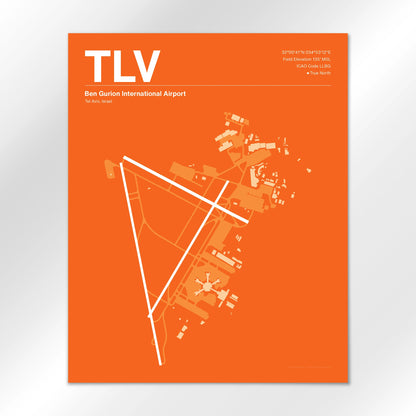 TLV Airport Diagram
