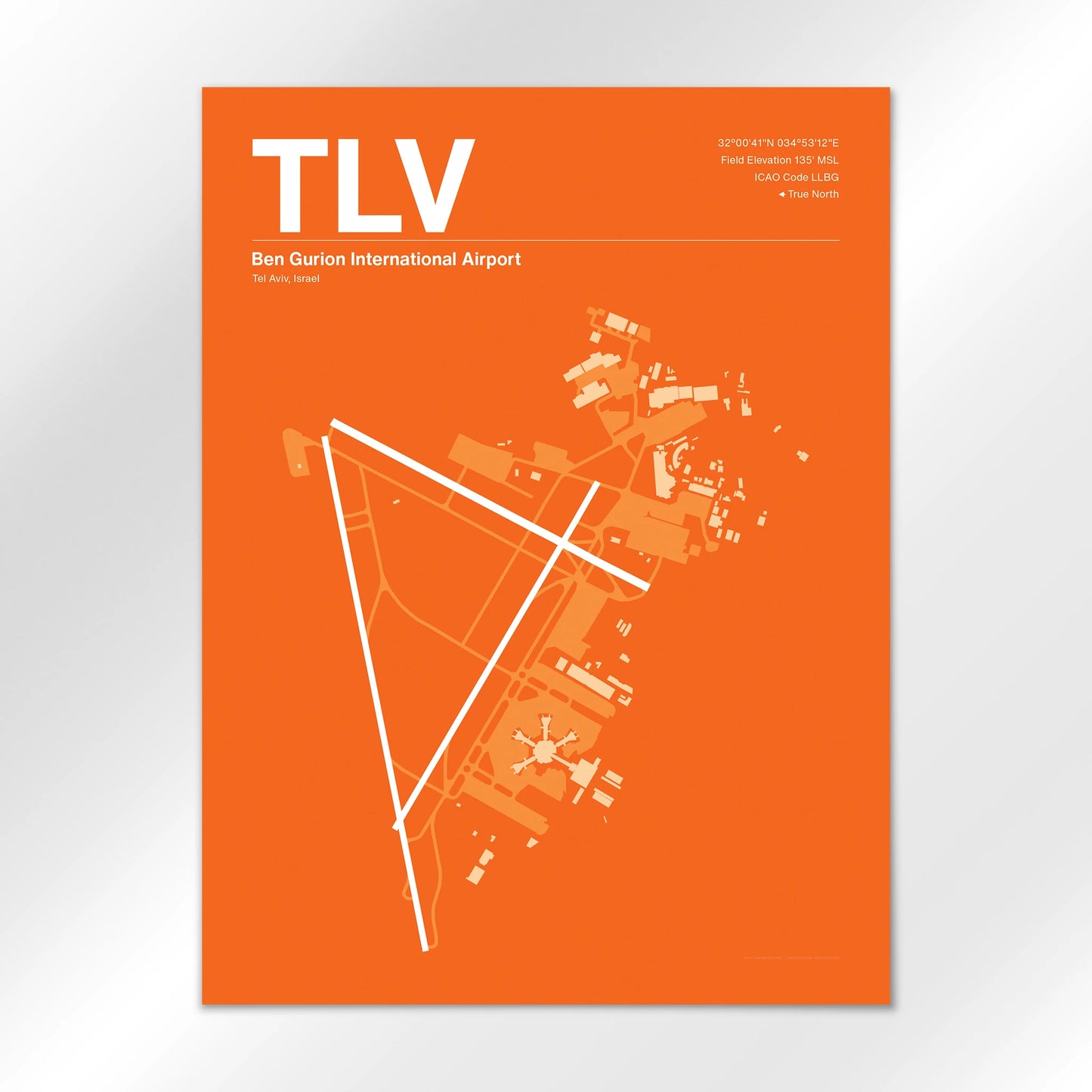 TLV Airport Diagram