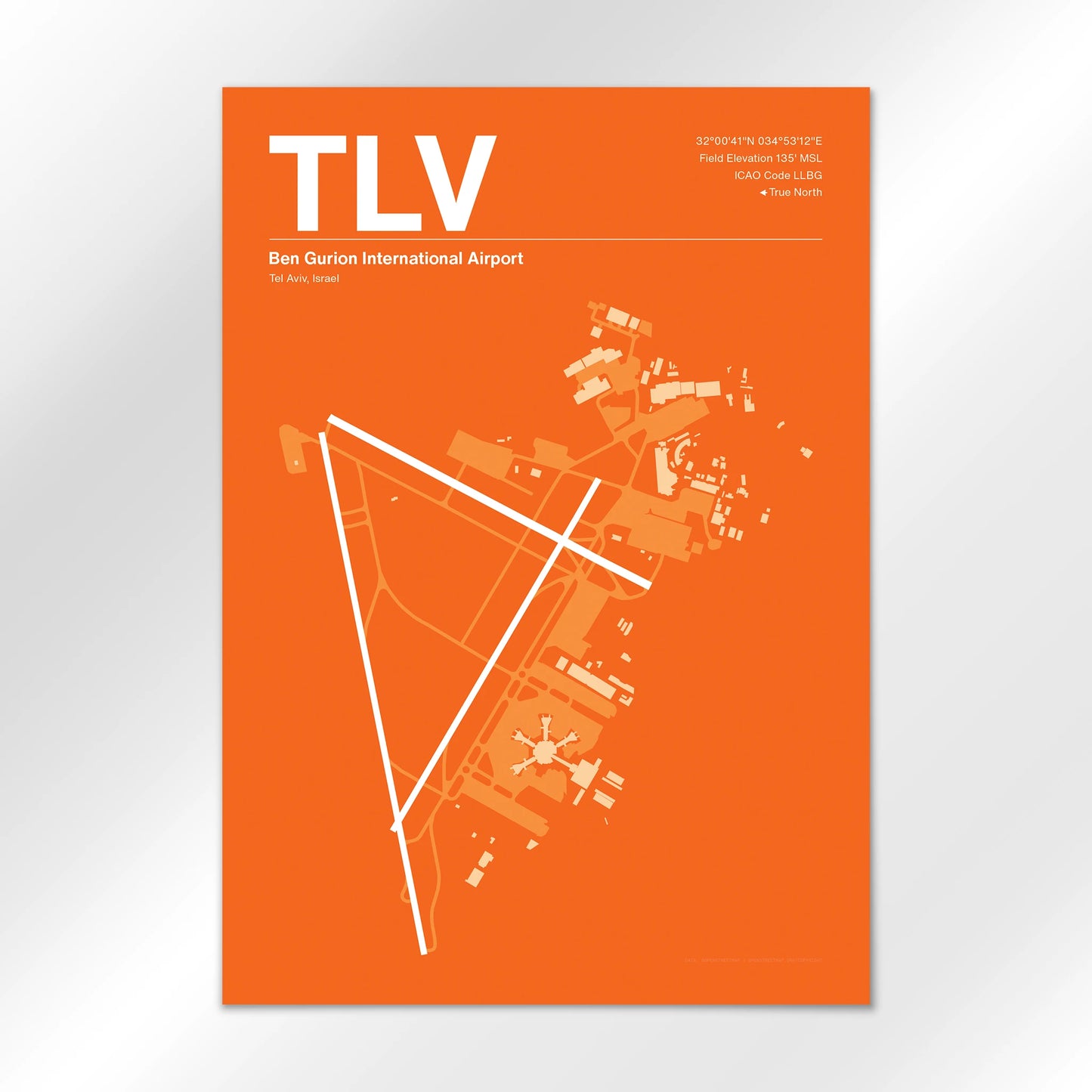 TLV Airport Diagram