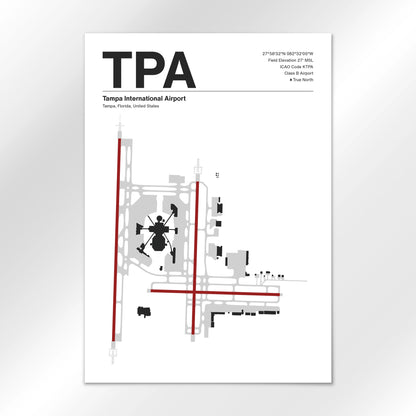 TPA | Tampa - Mid - Century Modern - A1 - No Frame