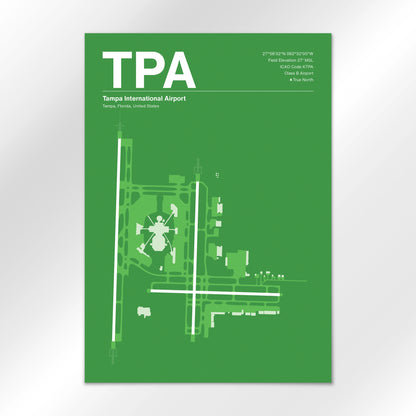 TPA | Tampa - Overland Green - A1 - No Frame