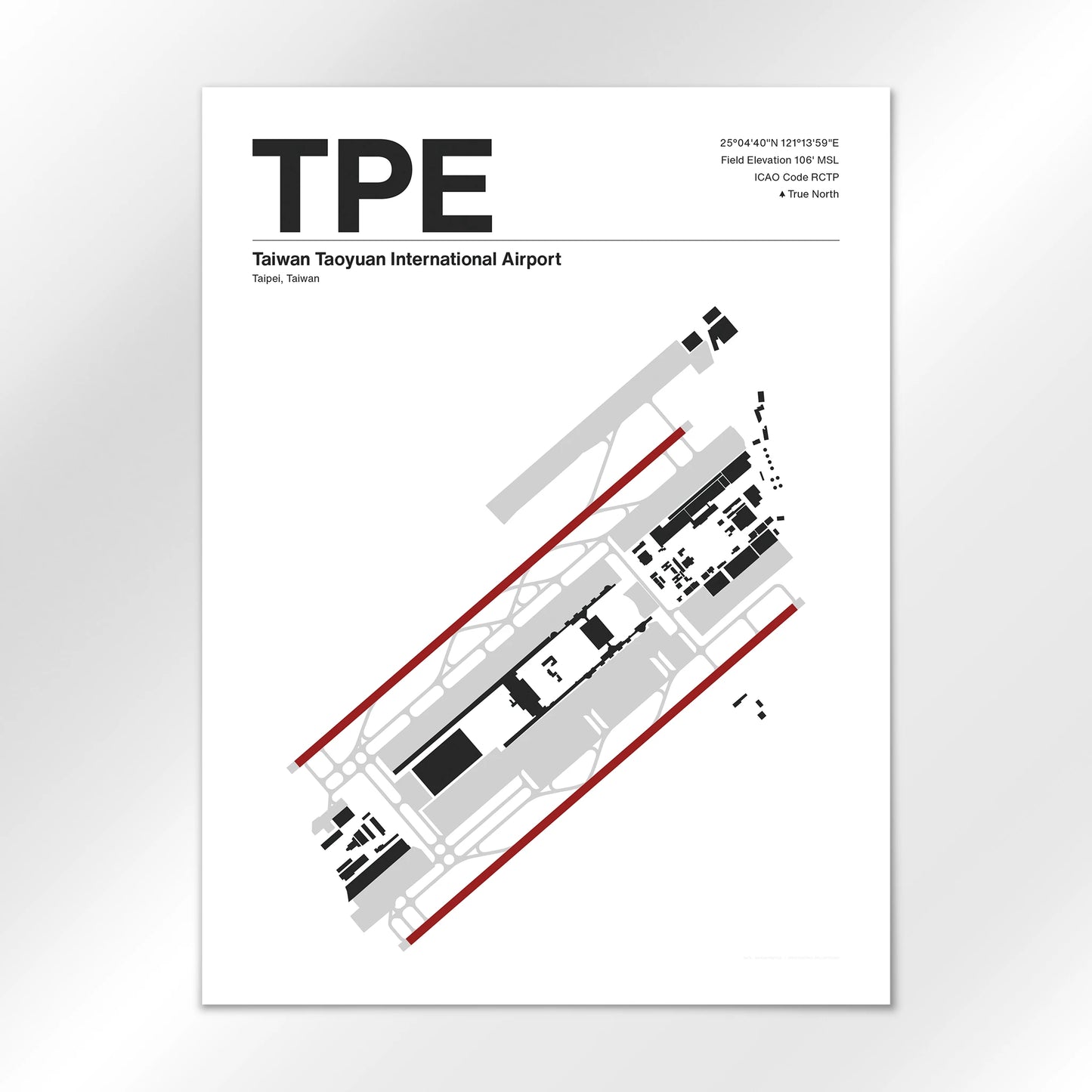 TPE Airport Diagram