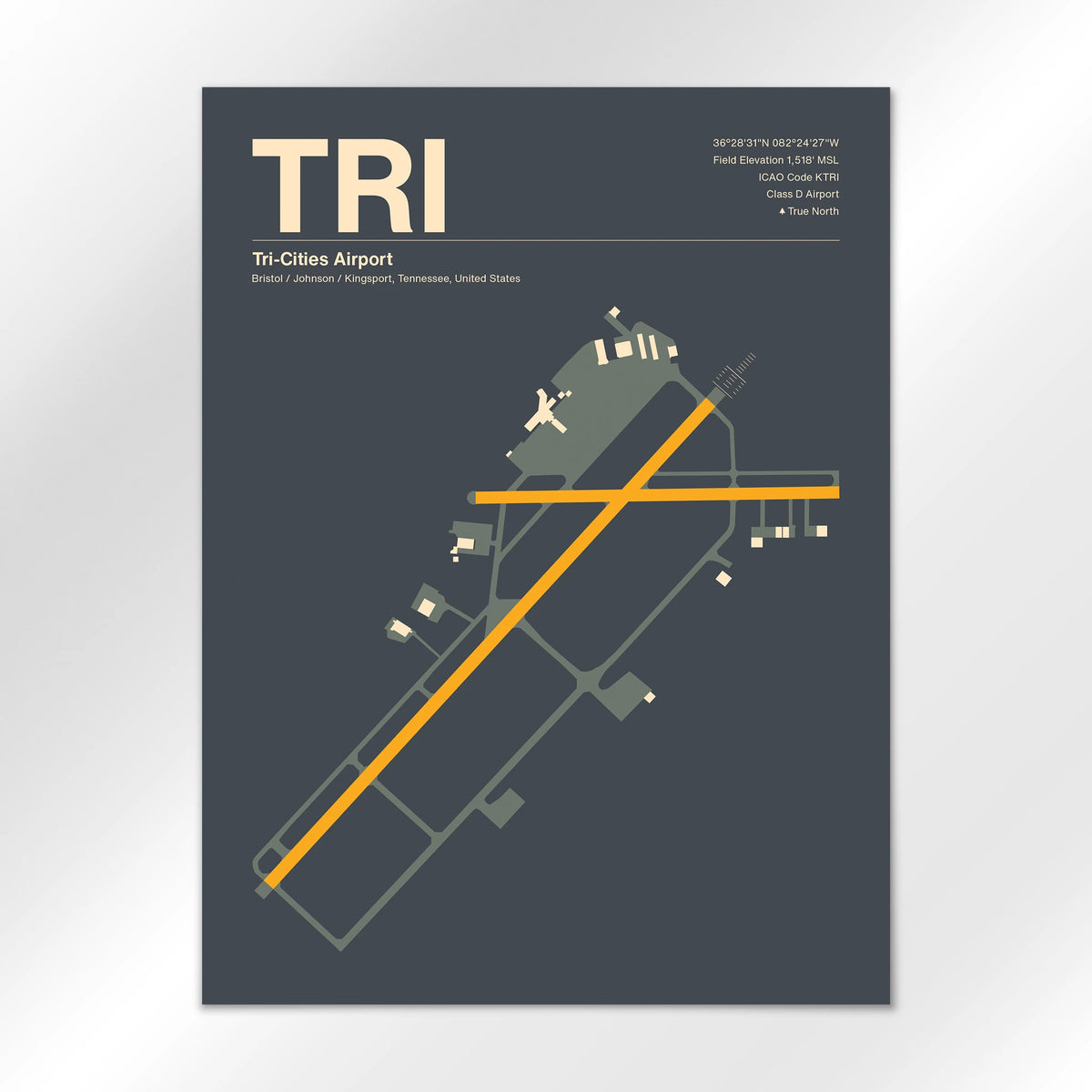 TRI Airport Diagram