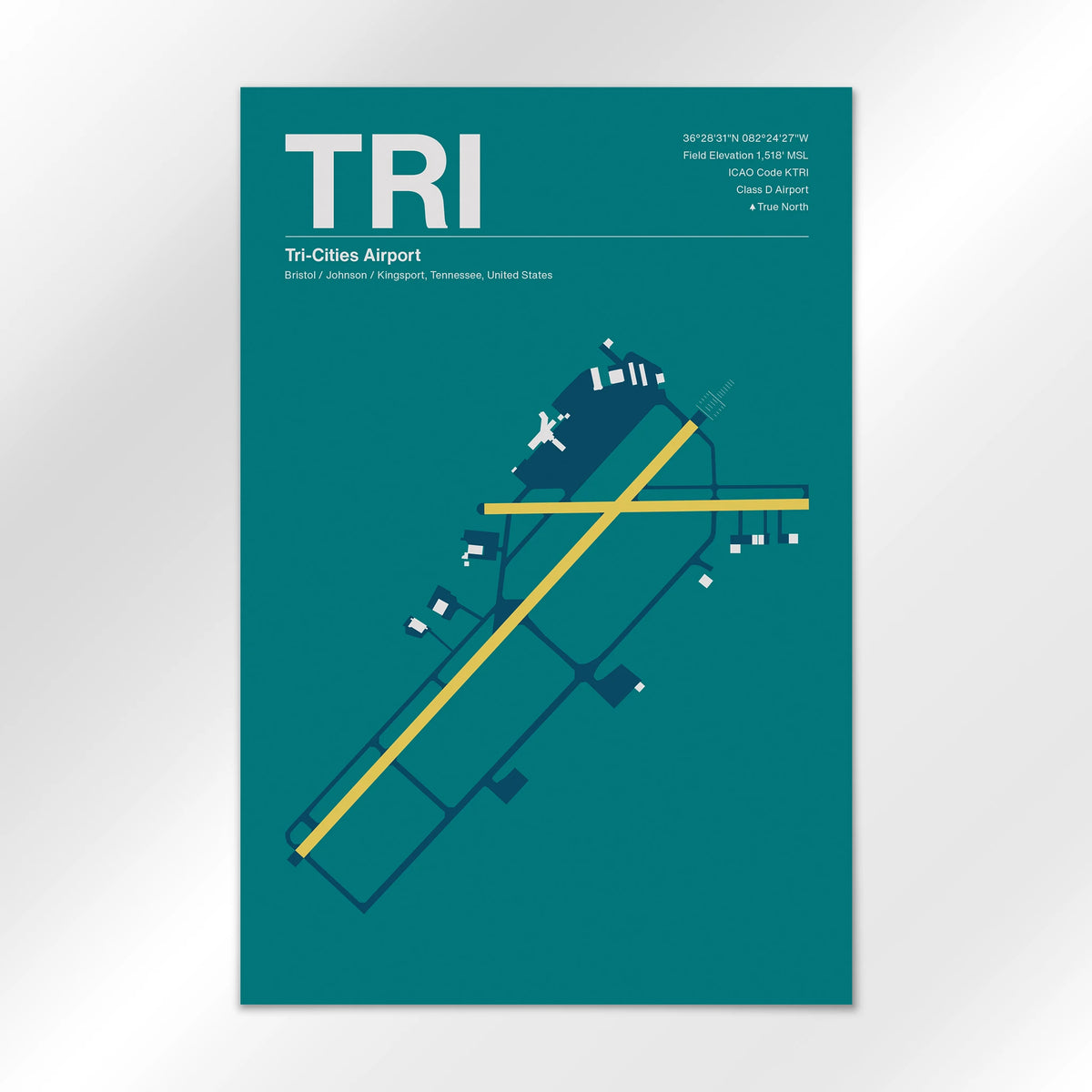 TRI Airport Diagram