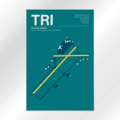 TRI Airport Diagram