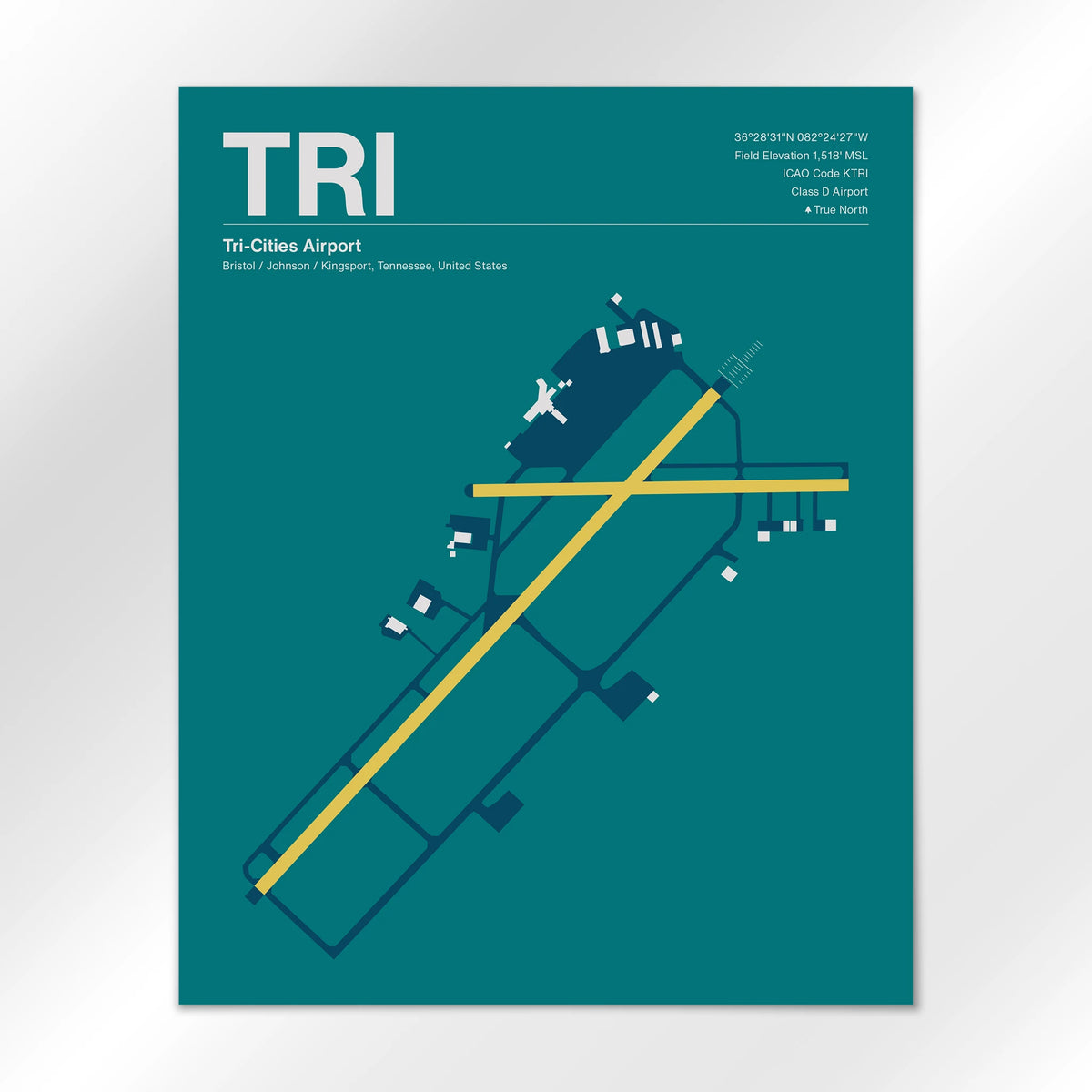 TRI Airport Diagram