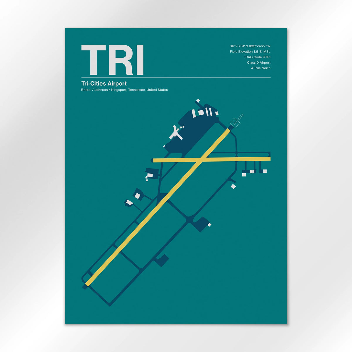 TRI Airport Diagram