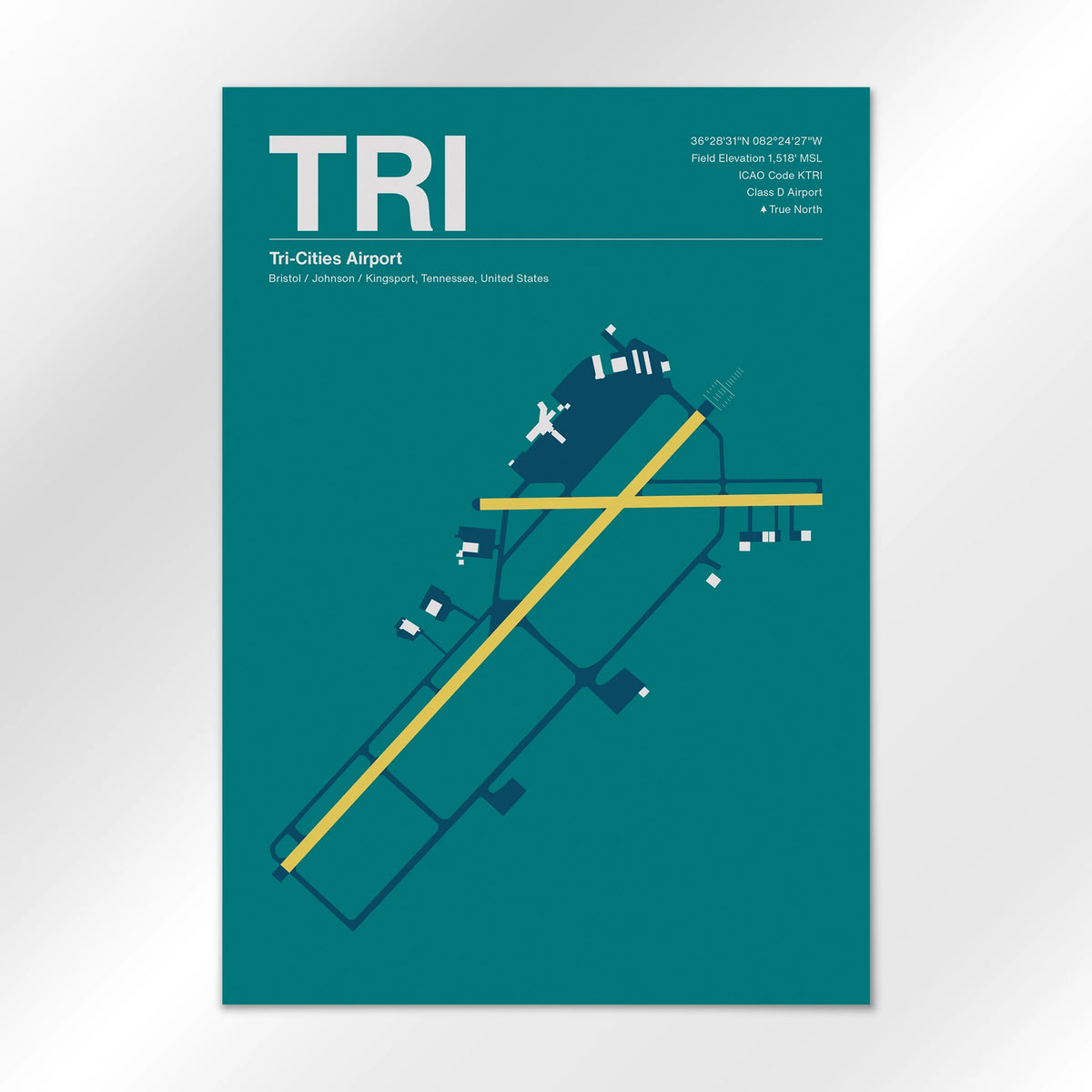 TRI Airport Diagram