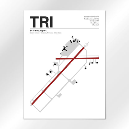 TRI Airport Diagram