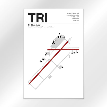 TRI Airport Diagram