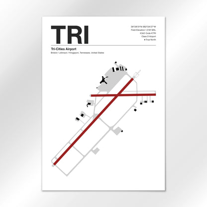 TRI Airport Diagram