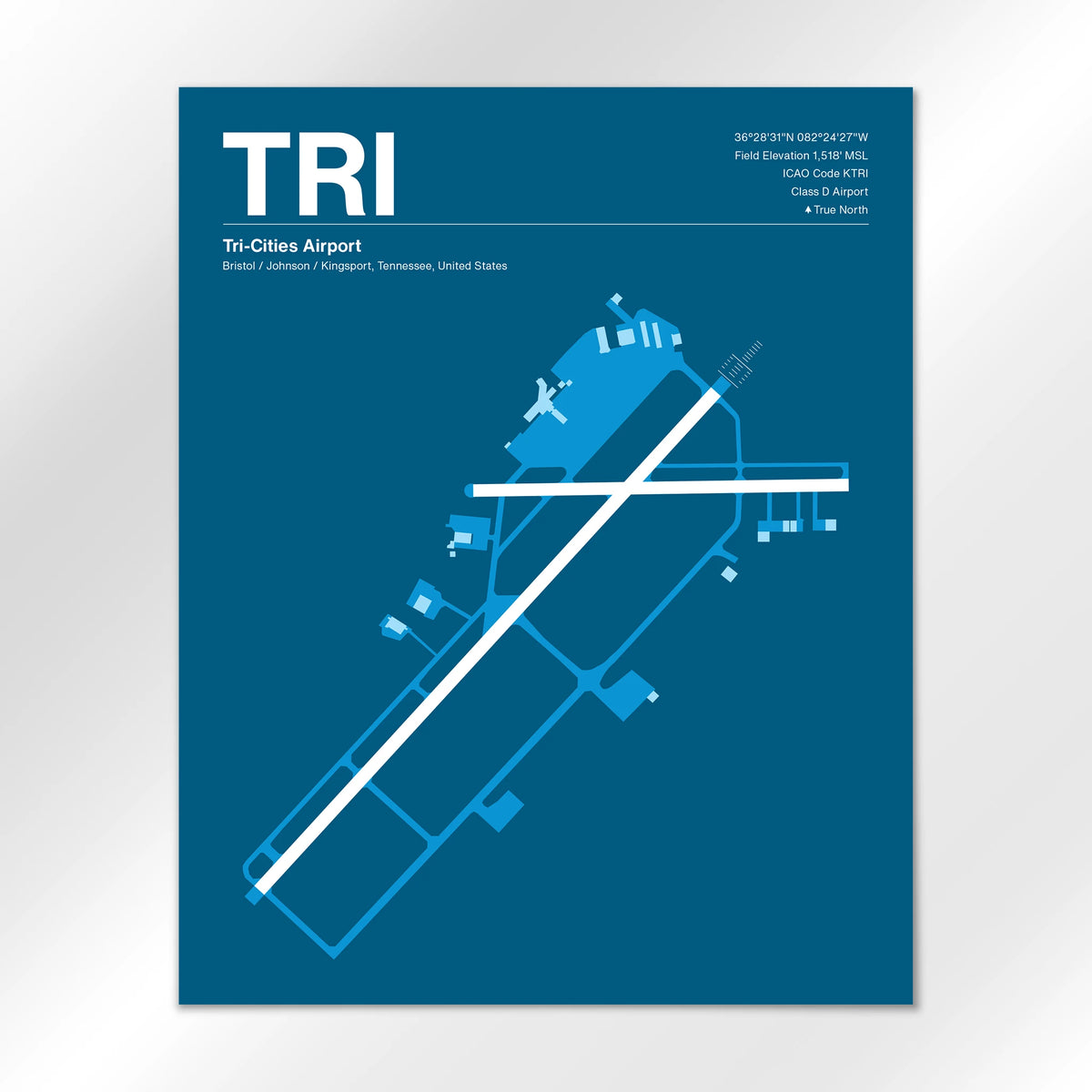 TRI Airport Diagram