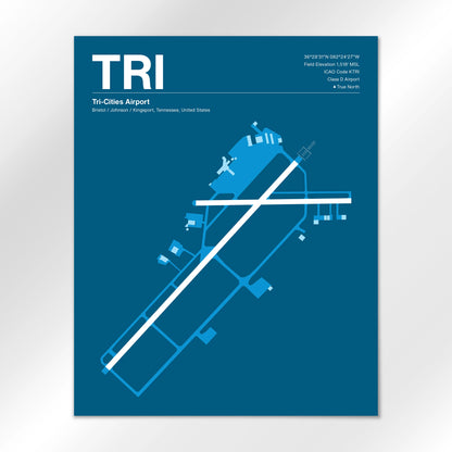 TRI Airport Diagram