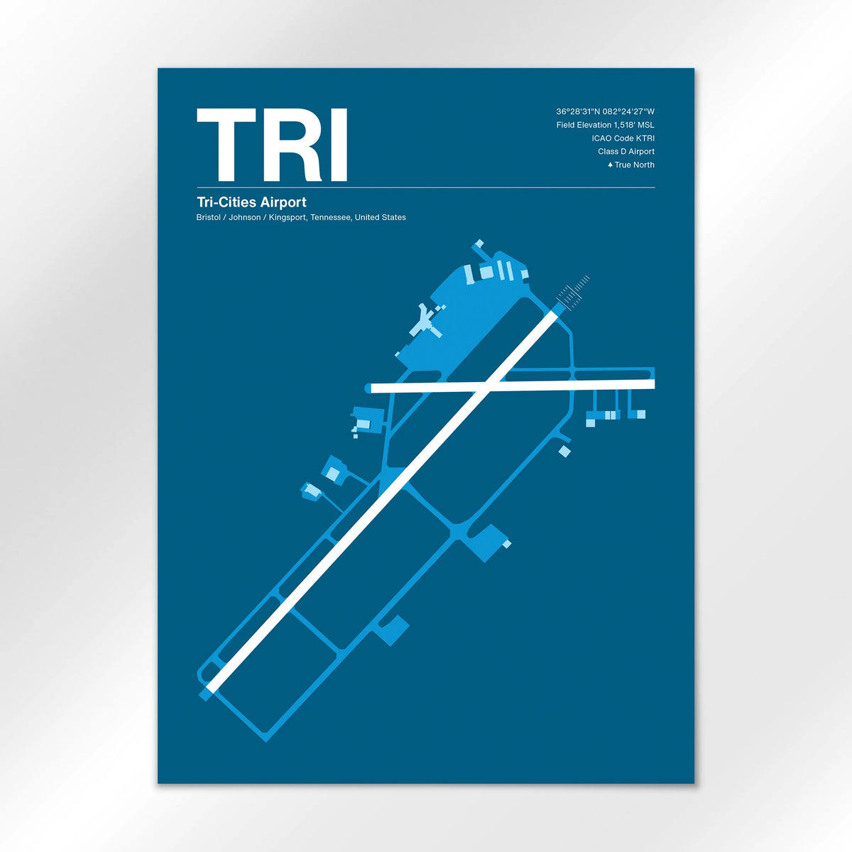 TRI Airport Diagram