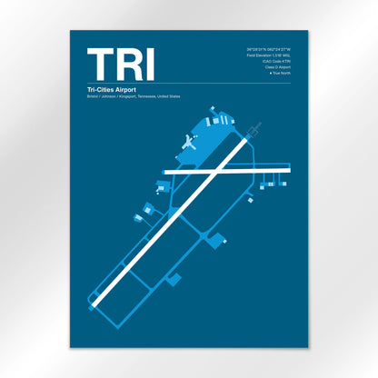 TRI Airport Diagram