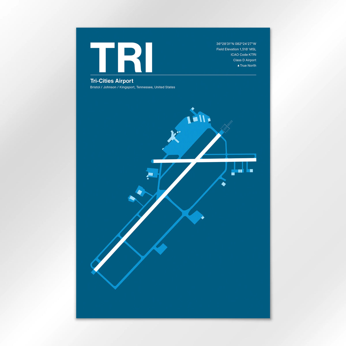 TRI Airport Diagram