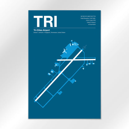 TRI Airport Diagram