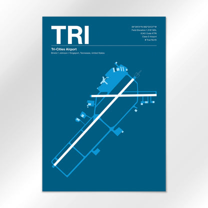 TRI Airport Diagram