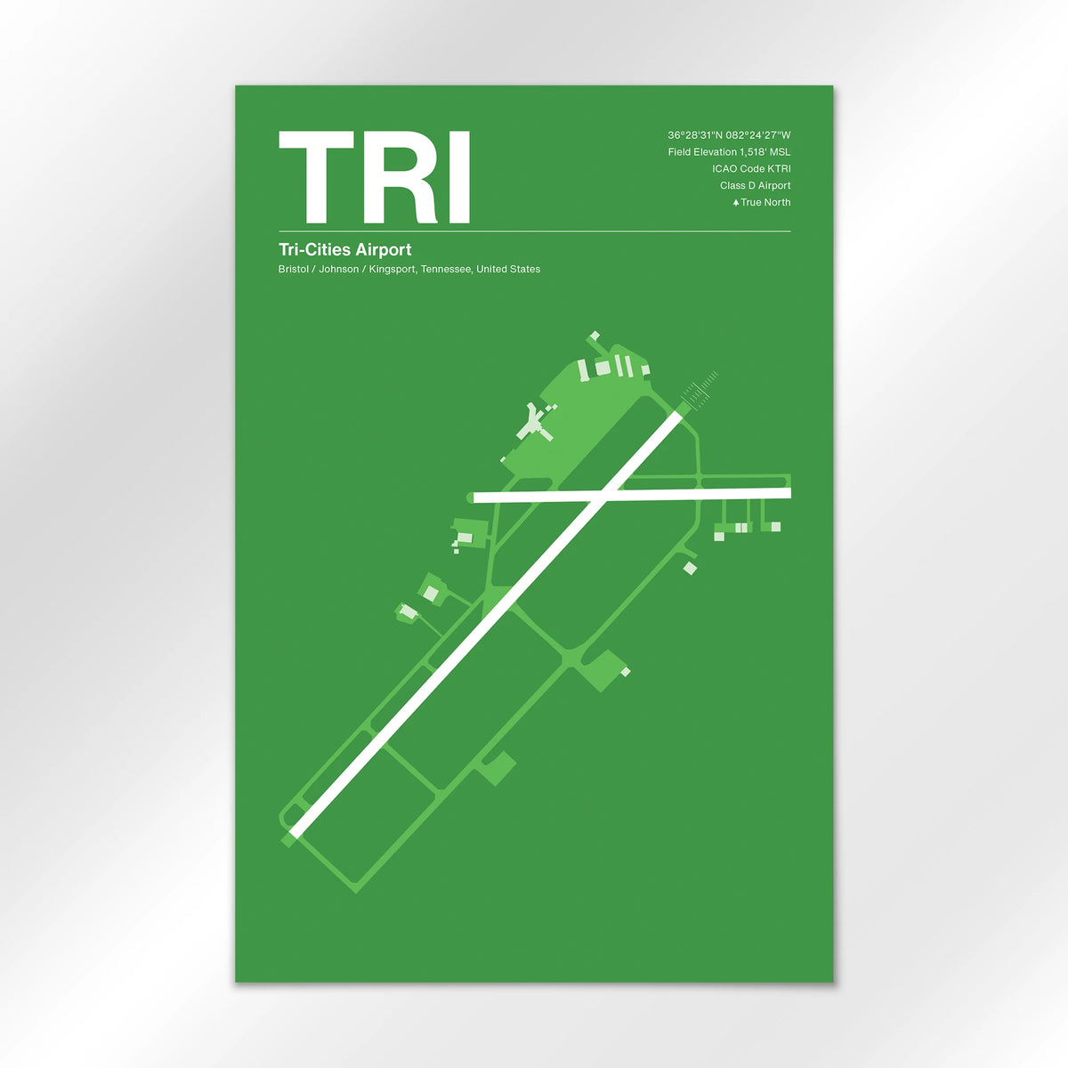 TRI Airport Diagram