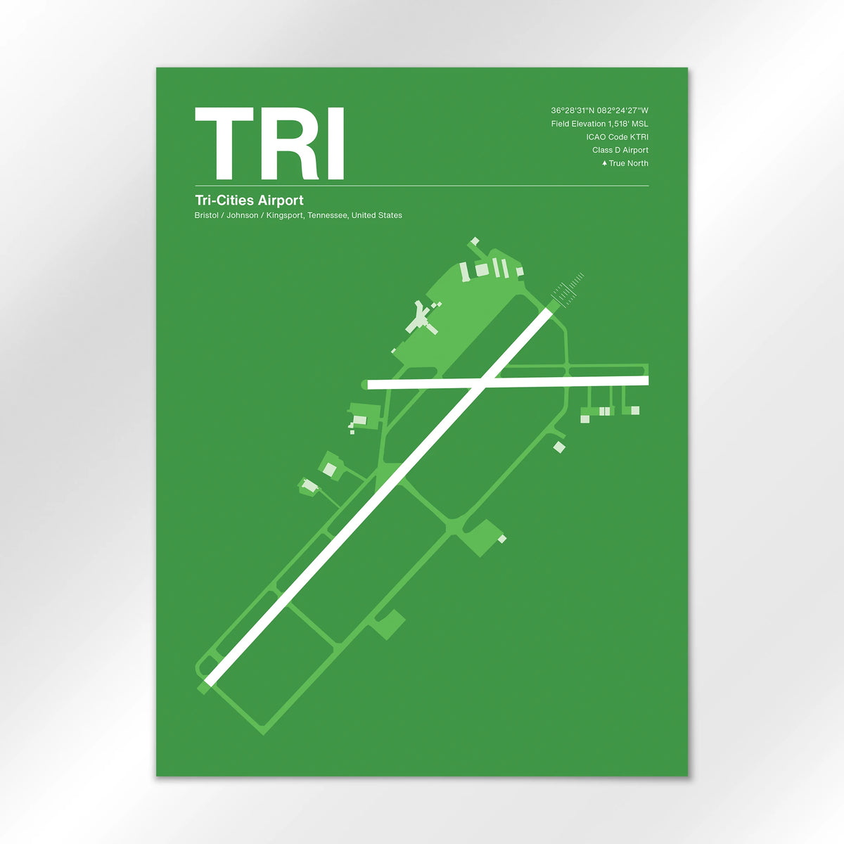 TRI Airport Diagram