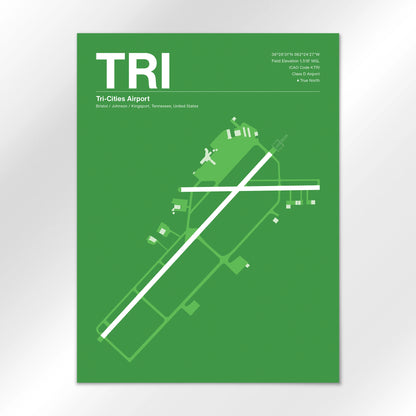 TRI Airport Diagram