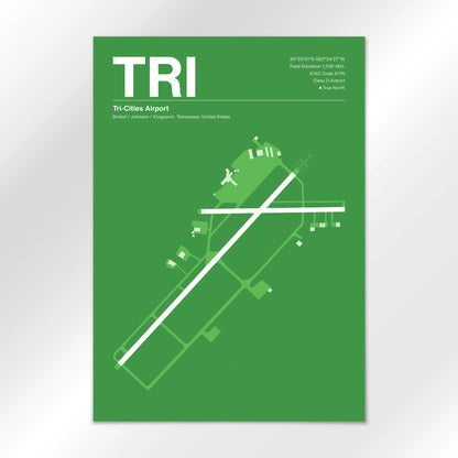 TRI Airport Diagram