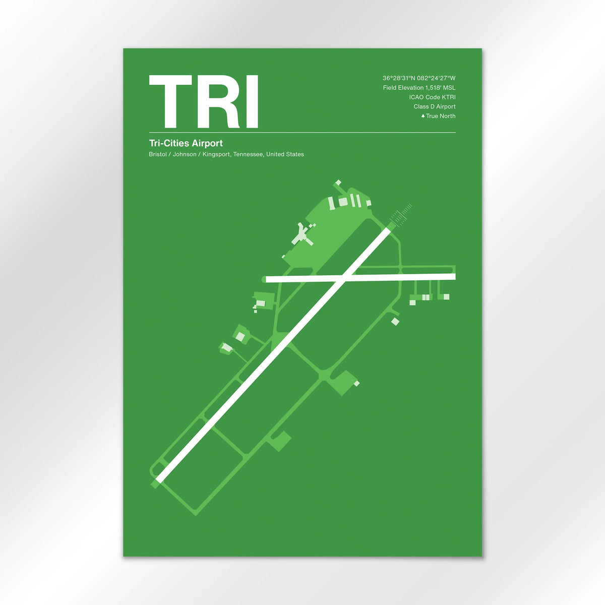 TRI Airport Diagram