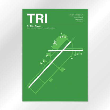TRI Airport Diagram