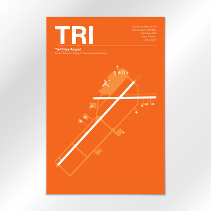 TRI Airport Diagram