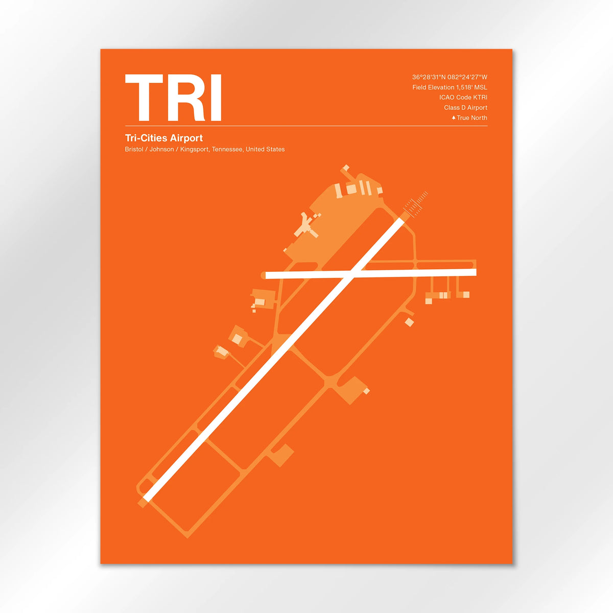 TRI Airport Diagram