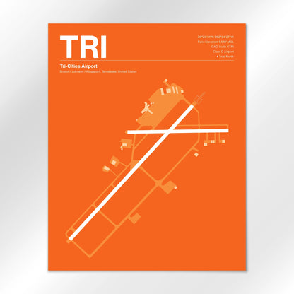 TRI Airport Diagram