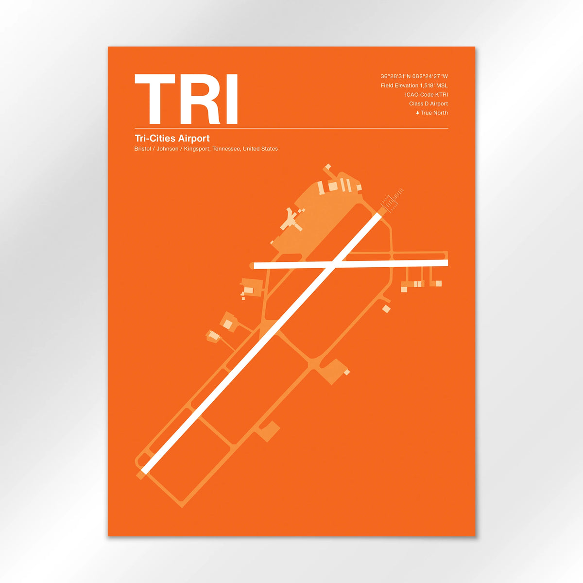 TRI Airport Diagram