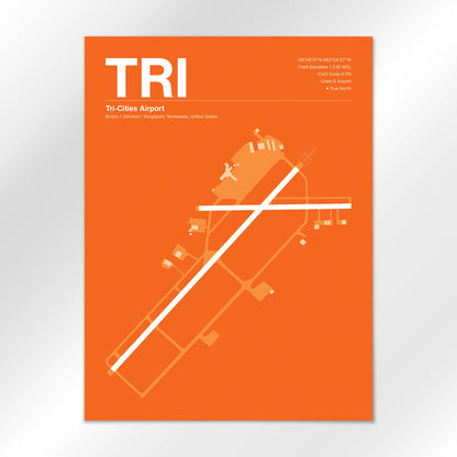 TRI Airport Diagram