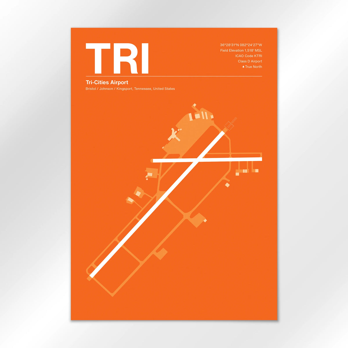 TRI Airport Diagram